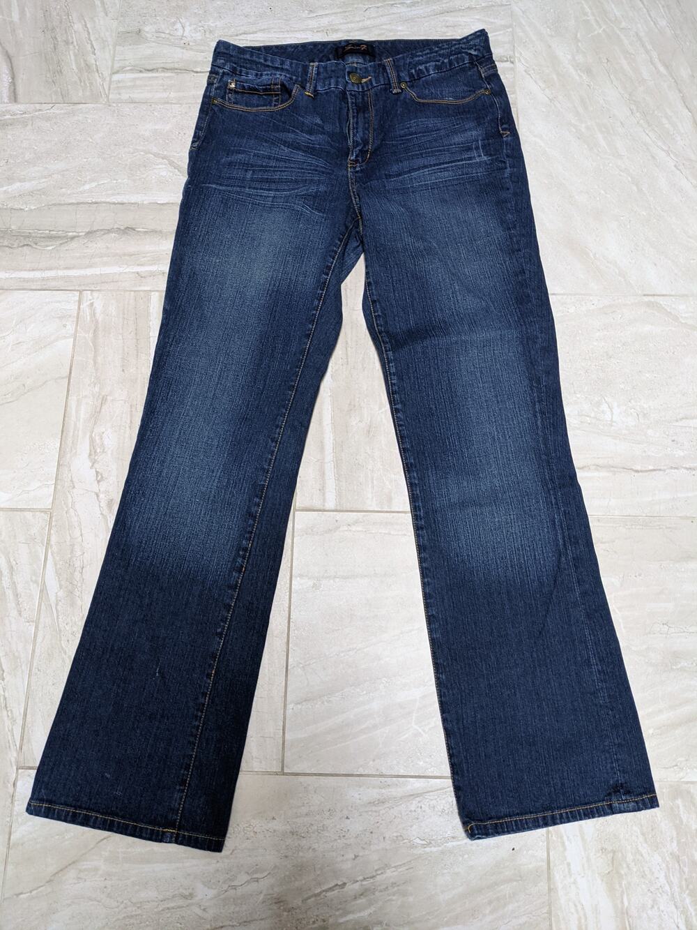 Seven7 jeans rhinestone pockets size 10